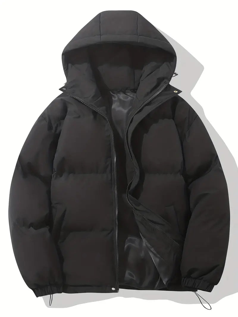Lila | Winterjacke mit Kapuze