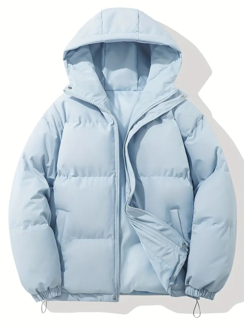 Lila | Winterjacke mit Kapuze