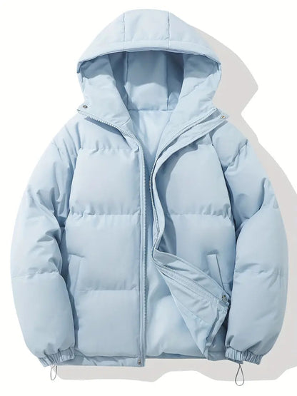Lila | Winterjacke mit Kapuze