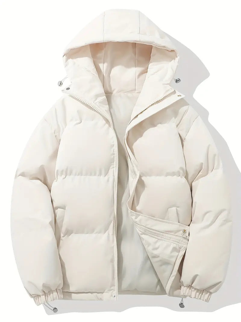 Lila | Winterjacke mit Kapuze