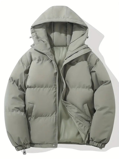 Lila | Winterjacke mit Kapuze